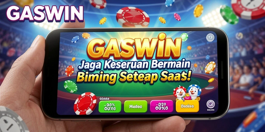 Tangkapan layar GASWIN yang menunjukkan aksi seru bermain Bingo.