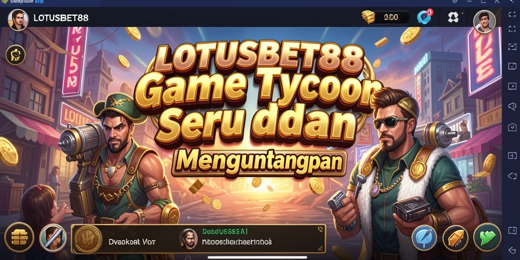 Screenshot LOTUSBET88 menampilkan gameplay Tycoon yang menarik.