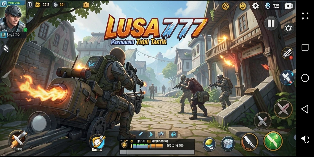 Tampilan gameplay strategis yang memikat di LUSA777.