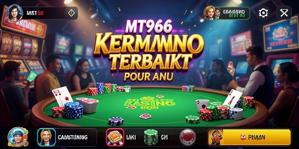 Tampilan gameplay MT966 yang seru dan mengasyikkan di dunia Kasino.