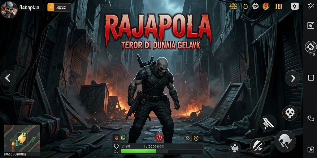 Tampilan gameplay menakutkan penuh misteri dari RAJAPOLA.