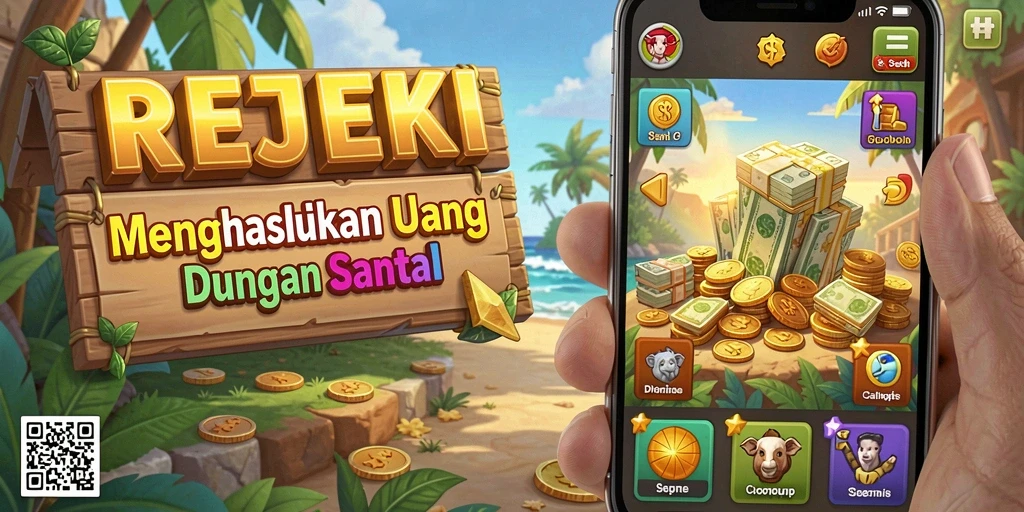 Tampilan gameplay REJEKI yang menarik dan interaktif.