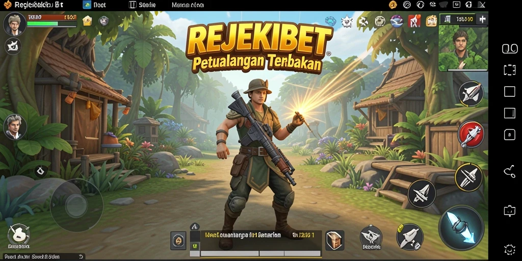 Tampilan gameplay menakjubkan dari dunia terbuka REJEKIBET.