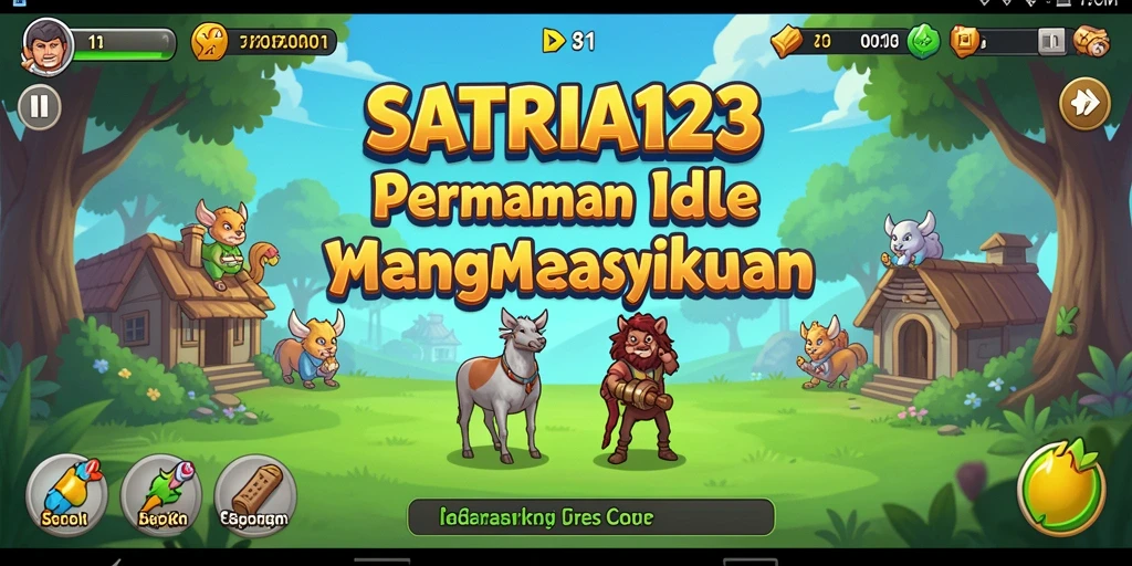 Tampilan gameplay SATRIA123 yang mengasyikkan dan interaktif.