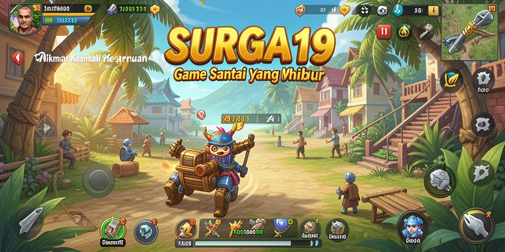 Tampilan menarik dari gameplay SURGA19 yang menghibur.